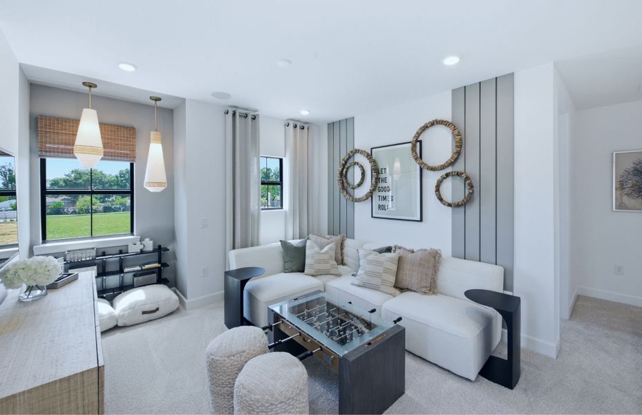 Representative furnished interior of a home built from the Imperial by Pulte Homes in Grandura, Sarasota (Image 30). Representative furnished interior of a home built from the Imperial by Pulte Homes in Grandura, Sarasota (Image 30).