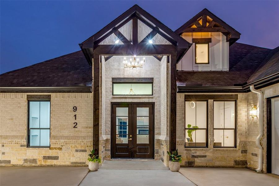 Exterior details and patio area of a home in , Burleson (Image 2). Exterior details and patio area of a home in , Burleson (Image 2).
