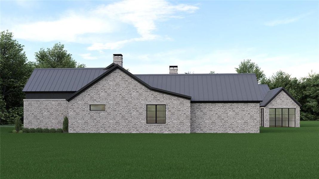 Color rendering...not of actual home