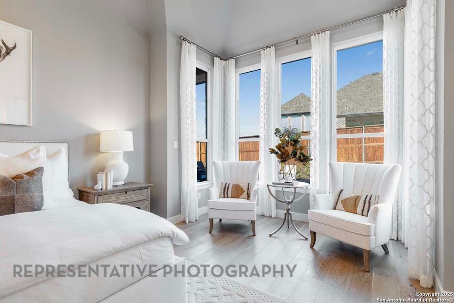 Furnished interior view inside a new home in Esperanza, Boerne (Image 13). Furnished interior view inside a new home in Esperanza, Boerne (Image 13).
