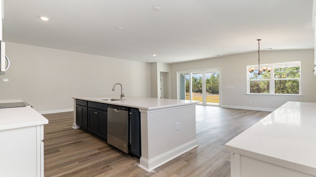 Furnished interior view inside a new home in Auberon Woods, Conway (Image 5).