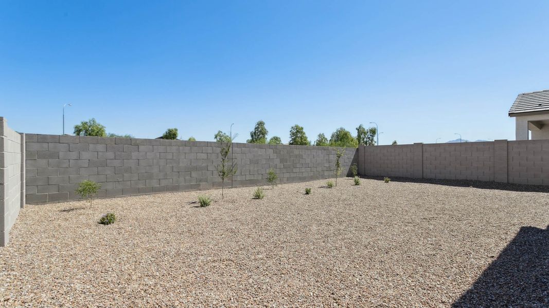 Exterior details and patio area of a home in Del Rio Ranch, Avondale (Image 20).