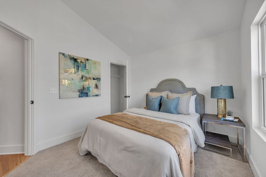 Representative furnished interior of a home built from the Fontaine by Parkside Builders in The Parks of Mill Town, Chattanooga (Image 31).