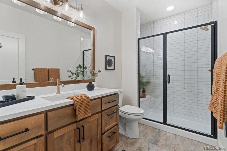 Furnished interior view inside a new home in , Berthoud (Image 37).
