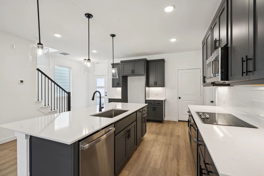 Kitchen featuring the Minimalist Collection Kitchen featuring the Minimalist Collection