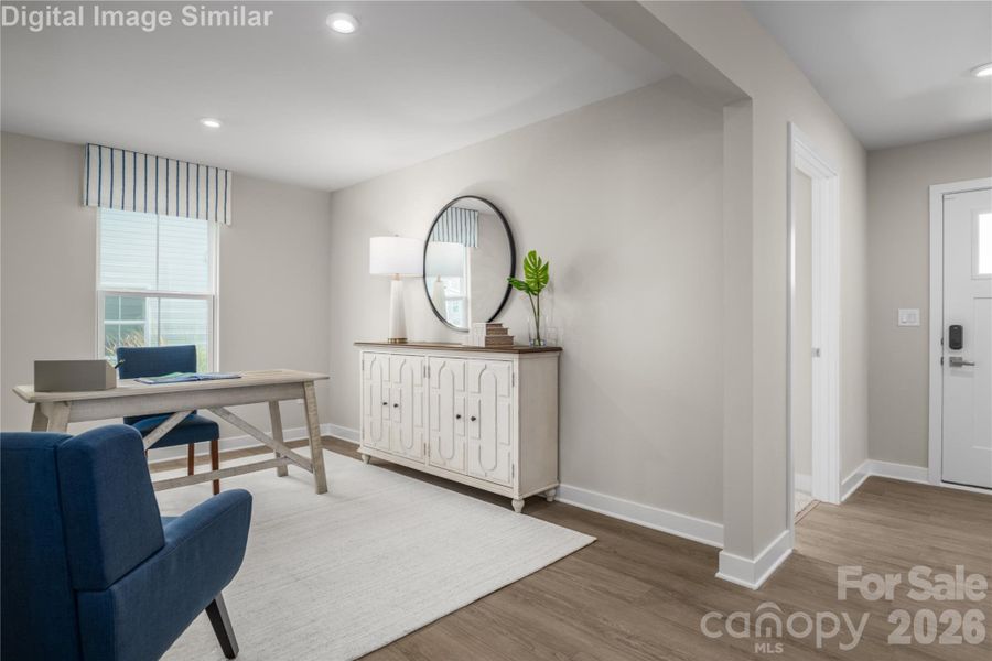 Versatile flex room - make it what you love.