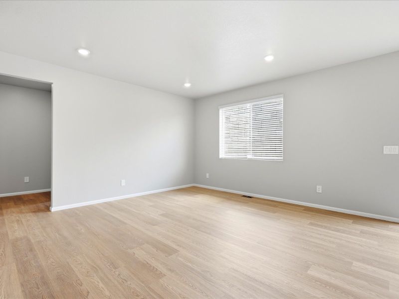 Spacious, unfurnished interior of a new home in Poudre Heights: The Lakes Collection, Windsor (Image 13). Spacious, unfurnished interior of a new home in Poudre Heights: The Lakes Collection, Windsor (Image 13).