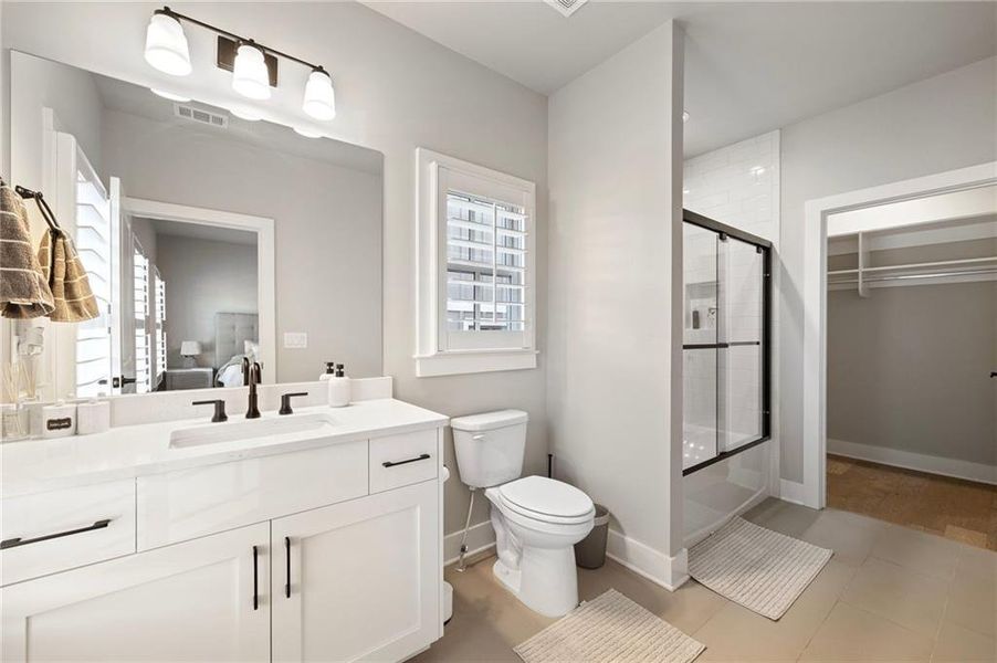 Furnished interior view inside a new home in , Marietta (Image 14).