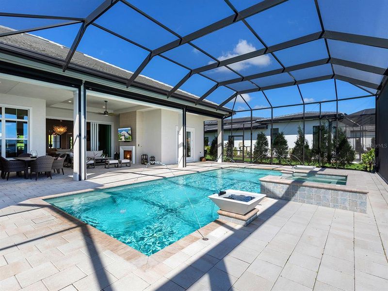 Exterior details and patio area of a home in , Sarasota (Image 33).
