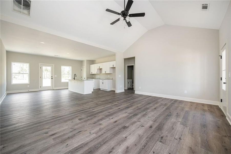 Spacious, unfurnished interior of a new home in , Mount Zion (Image 21). Spacious, unfurnished interior of a new home in , Mount Zion (Image 21).