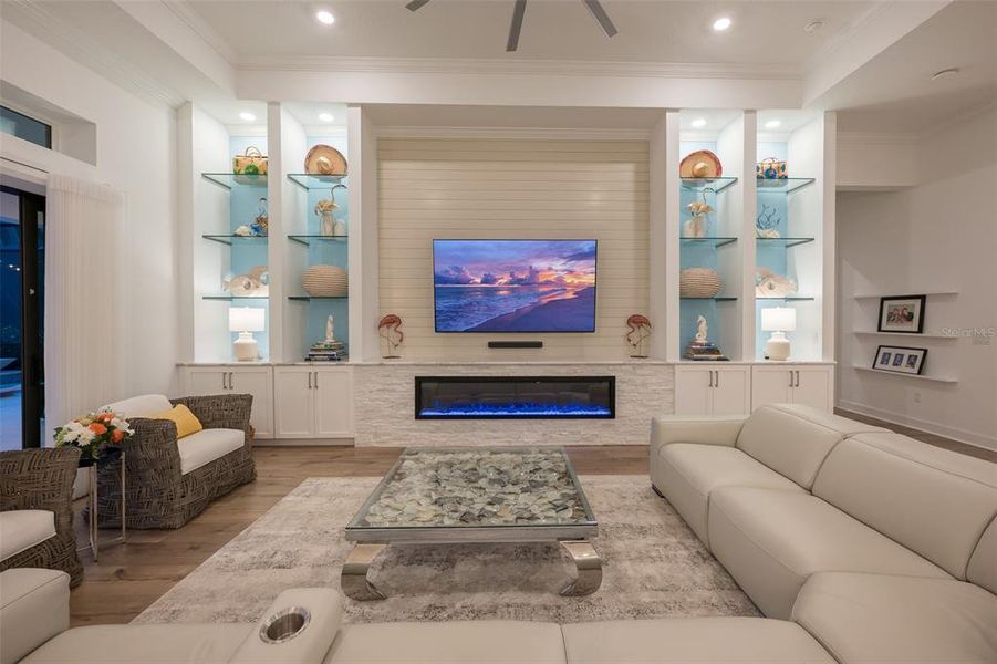 Furnished interior view inside a new home in , Sarasota (Image 51).