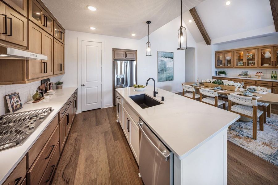 Furnished interior view inside a new home in Indigo, Richmond (Image 9).