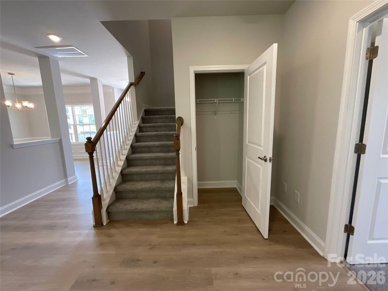 Closet for coats