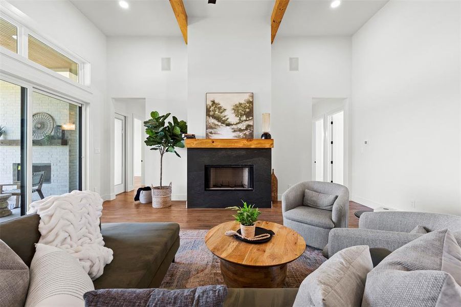 Furnished interior view inside a new home in , Maypearl (Image 27).