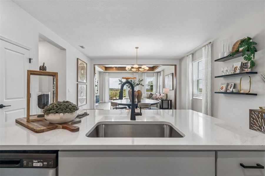 Furnished interior view inside a new home in Coasterra, Palmetto (Image 8).