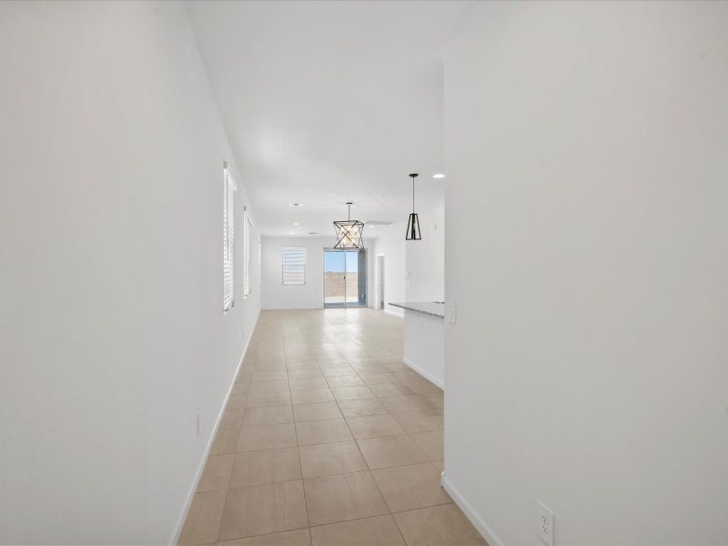 Spacious, unfurnished interior of a new home in Las Patrias at Star Valley Phase III - Signature Series, Tucson (Image 9). Spacious, unfurnished interior of a new home in Las Patrias at Star Valley Phase III - Signature Series, Tucson (Image 9).