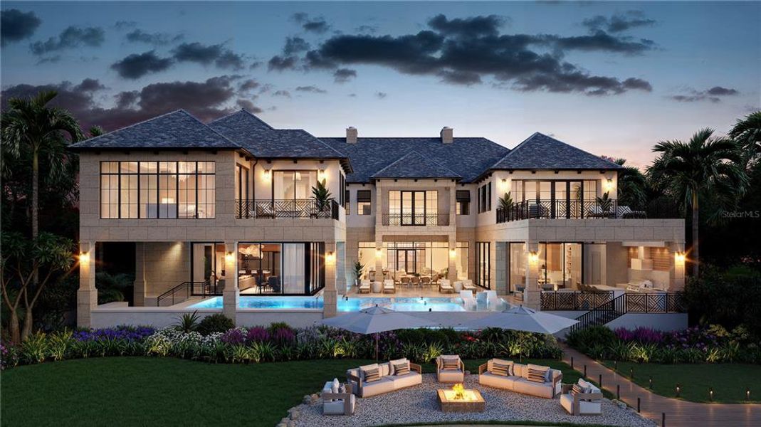 Exterior details and patio area of a home in , Sarasota (Image 4).