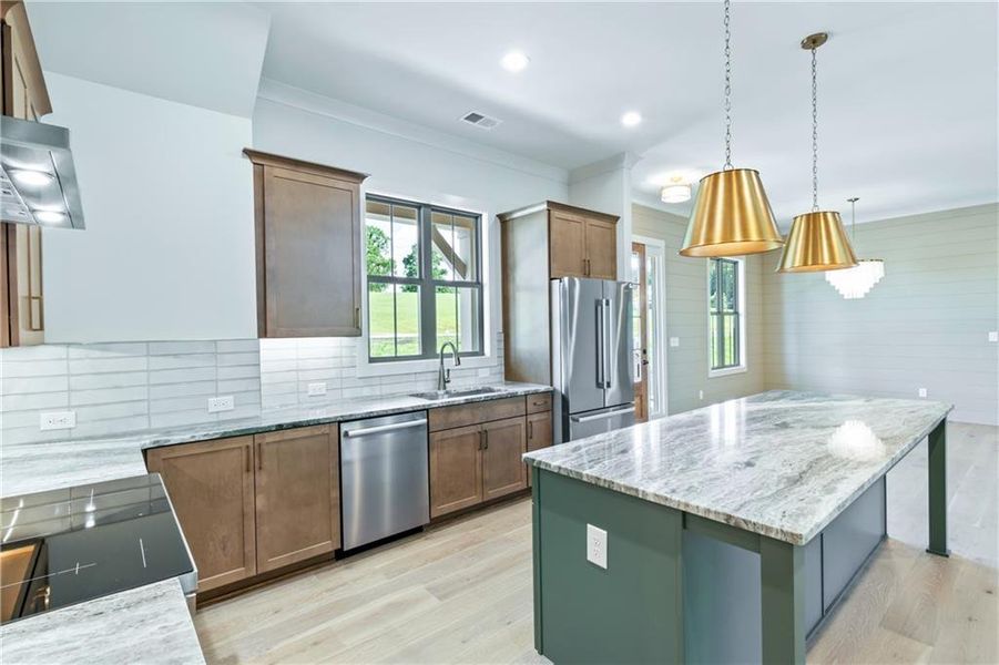 Furnished interior view inside a new home in , Blairsville (Image 46). Furnished interior view inside a new home in , Blairsville (Image 46).