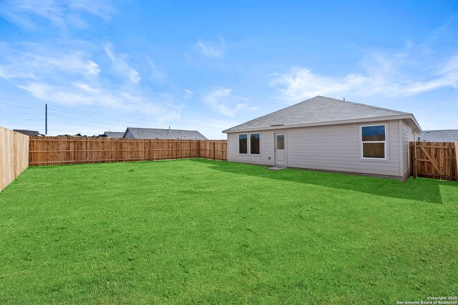Exterior details and patio area of a home in Lodi Grove, Floresville (Image 3). Exterior details and patio area of a home in Lodi Grove, Floresville (Image 3).