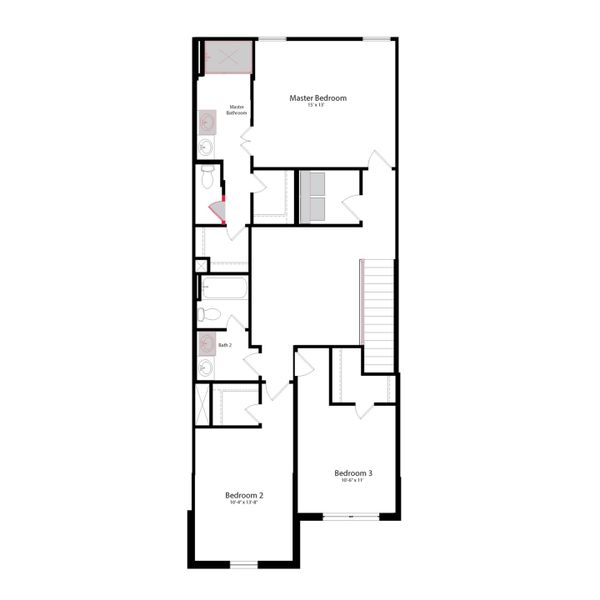 W/S #83540 / BG #3: 2nd Floor
