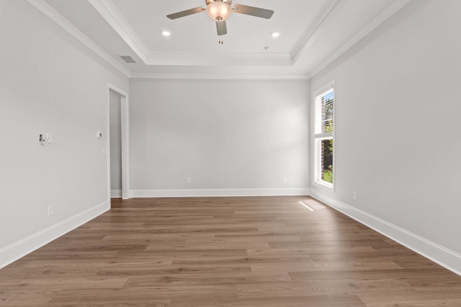 Representative unfurnished interior of a home built from the The Danville by The Providence Group in Bellwyn, Alpharetta (Image 44).