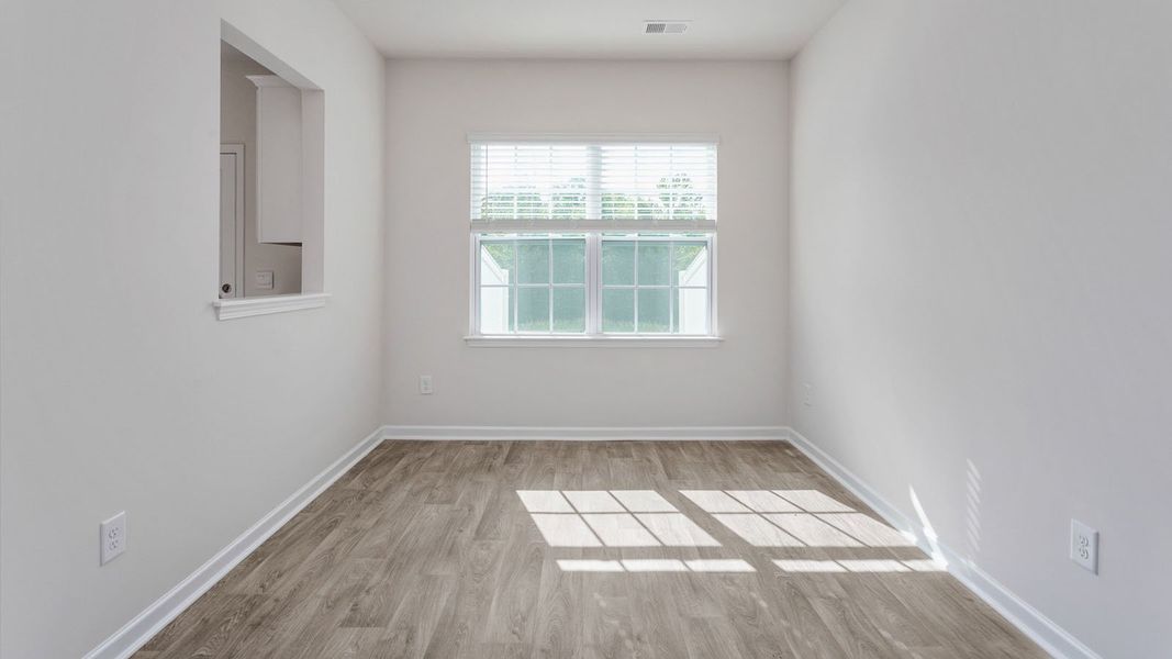 Representative unfurnished interior of a home built from the NEWTON by D.R. Horton in Henley Ridge, Graham (Image 10).