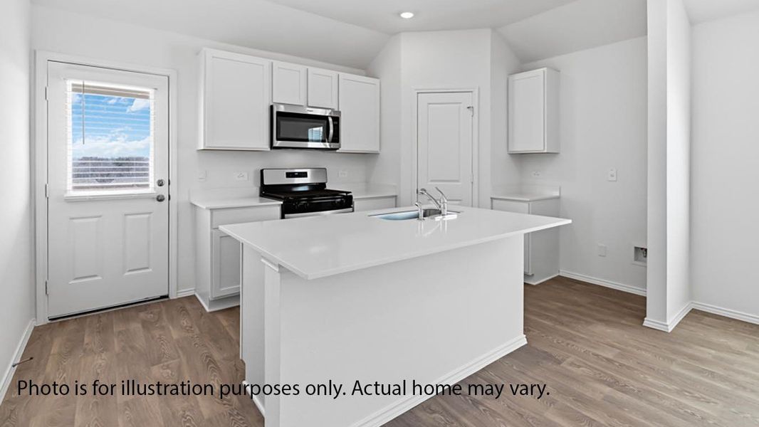 Furnished interior view inside a new home in Marigold, Kyle (Image 7). Furnished interior view inside a new home in Marigold, Kyle (Image 7).