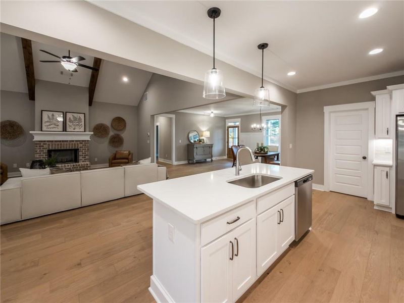 Furnished interior view inside a new home in , Social Circle (Image 17).