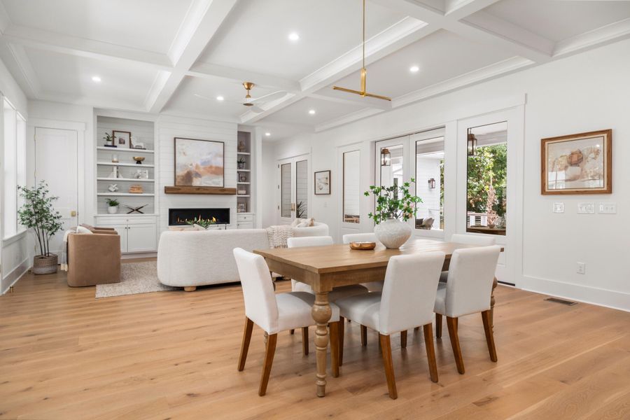 Furnished interior view inside a new home in , Mount Pleasant (Image 57).