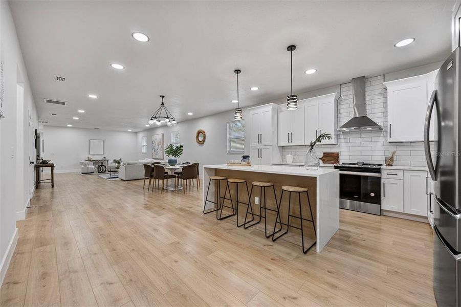 Furnished interior view inside a new home in , Tampa (Image 10).