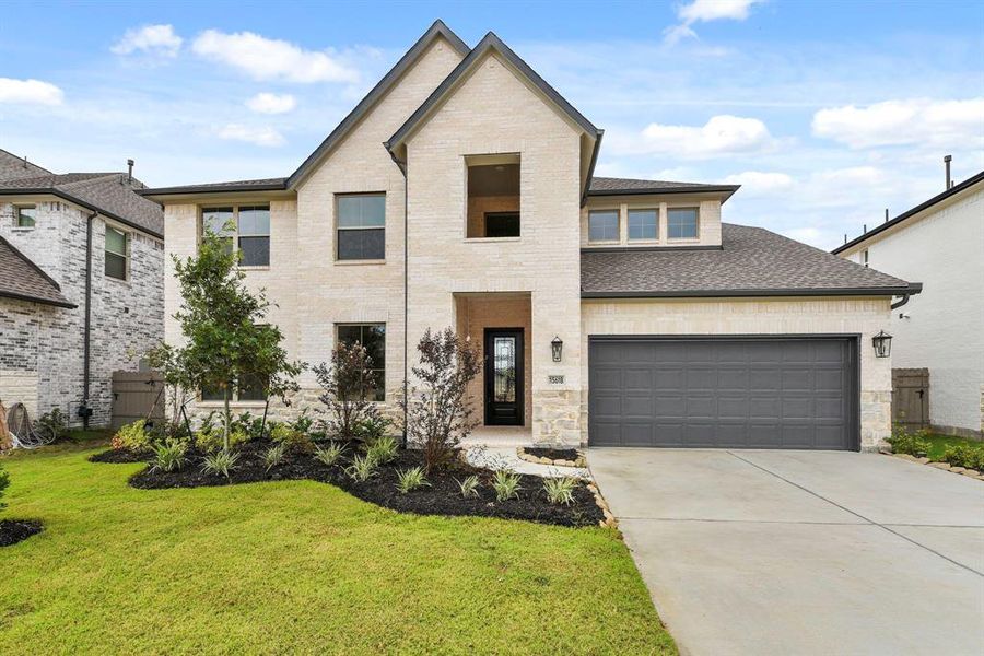 MOVE IN READY!! Westin Homes NEW Construction (Collins, Elevation A) Two Story. 4 bedrooms, 3.5 baths.