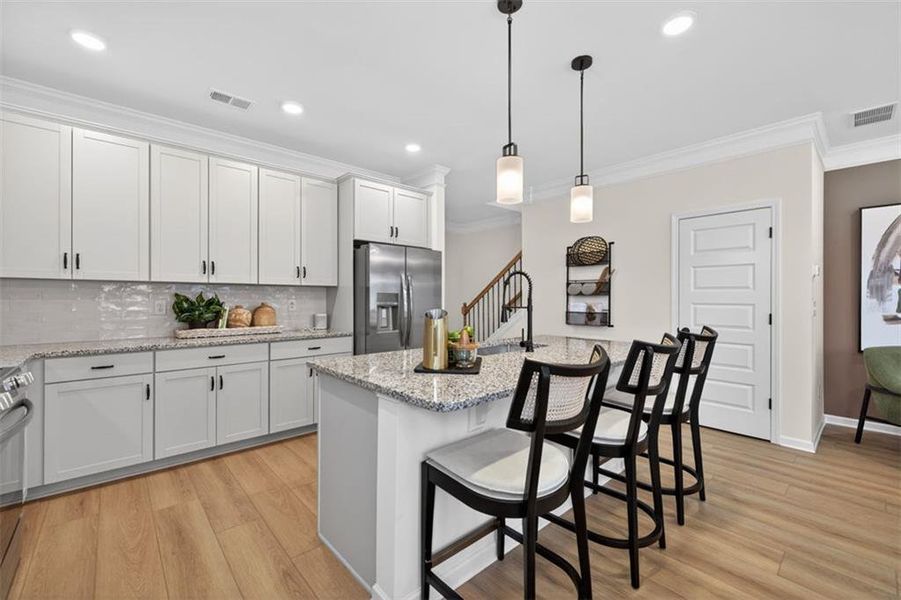 Furnished interior view inside a new home in Fuller Station, Loganville (Image 19).