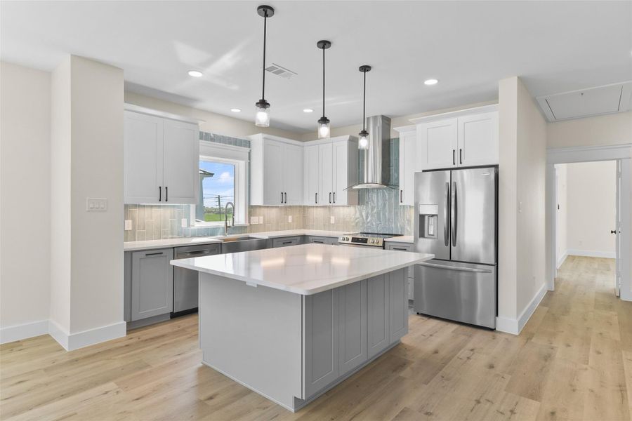 The kitchen is a showstopper! The kitchen is a showstopper!