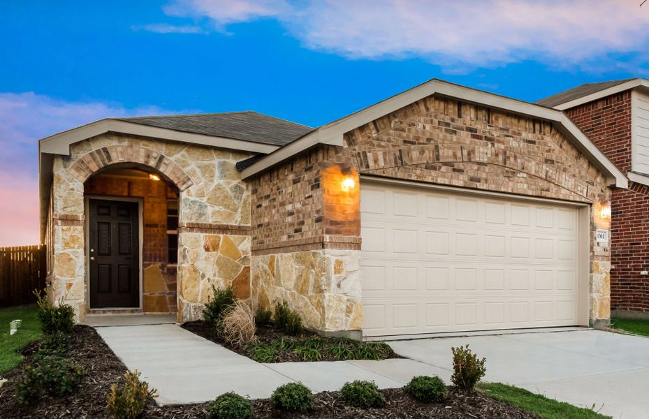 The Taft, a 1-story new home showing Home Exterior R