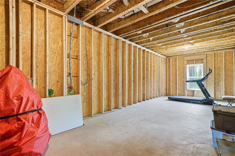 In-progress construction of a new home in , Canton, GA (Image 42).