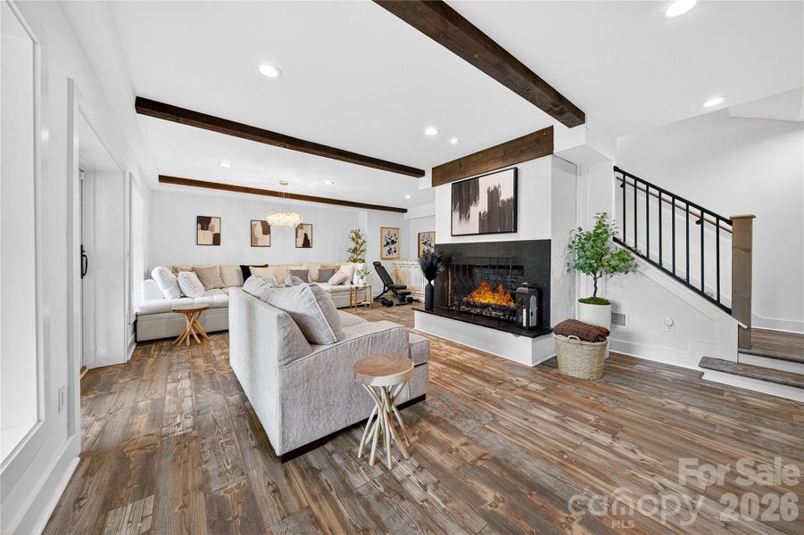 Furnished interior view inside a new home in , Denver (Image 32).
