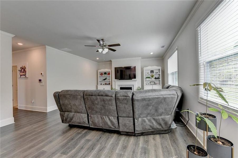 Furnished interior view inside a new home in , Cumming (Image 53).