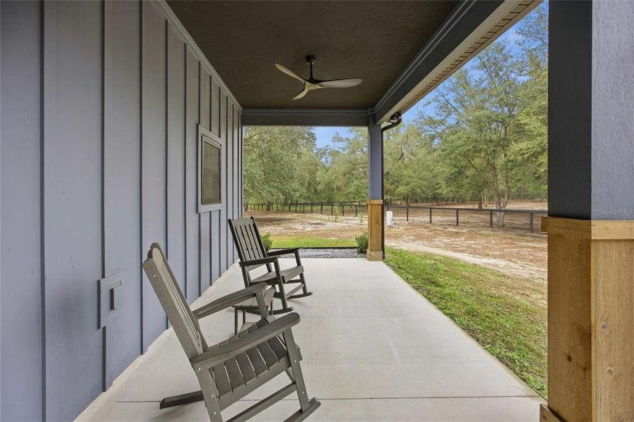 Exterior details and patio area of a home in , Belleview (Image 32). Exterior details and patio area of a home in , Belleview (Image 32).