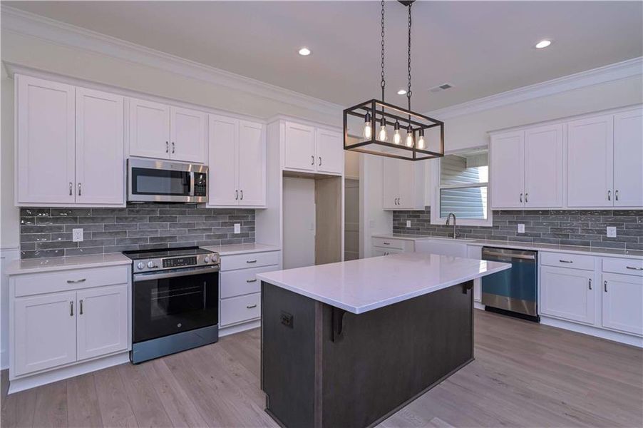 Furnished interior view inside a new home in , Buchanan (Image 5).