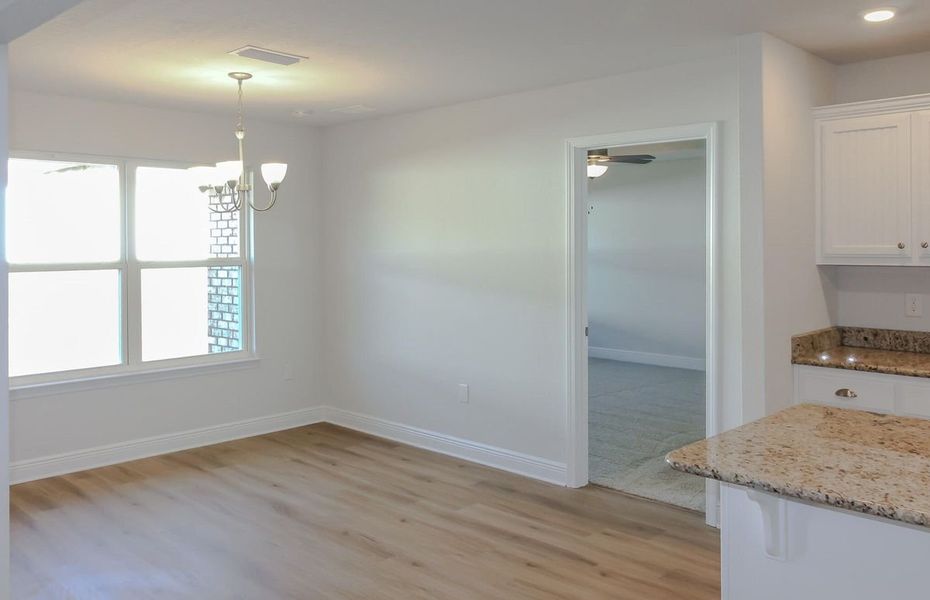 Spacious, unfurnished interior of a new home in Pecan Valley, Cantonment (Image 13).
