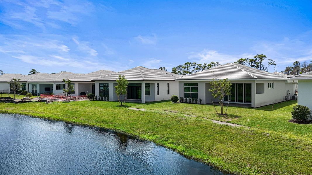2D floor plan layout of this home in Cove Royale, Stuart, FL (Image 4).
