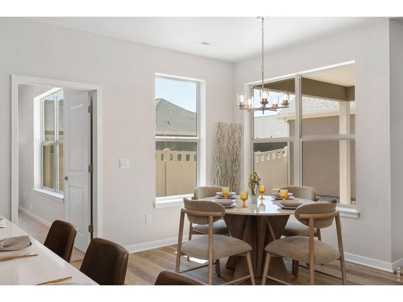 Furnished interior view inside a new home in , Fort Lupton (Image 16).