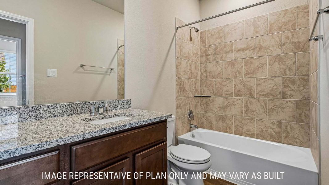 Furnished interior view inside a new home in Eagles Landing, Waco (Image 13).
