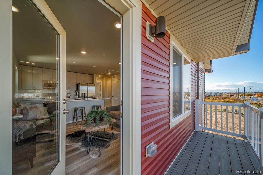 Exterior details and patio area of a home in , Commerce City (Image 3).