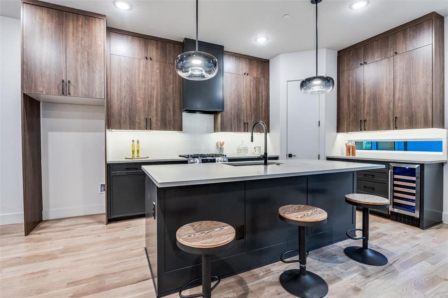 Furnished interior view inside a new home in , Dallas (Image 11).