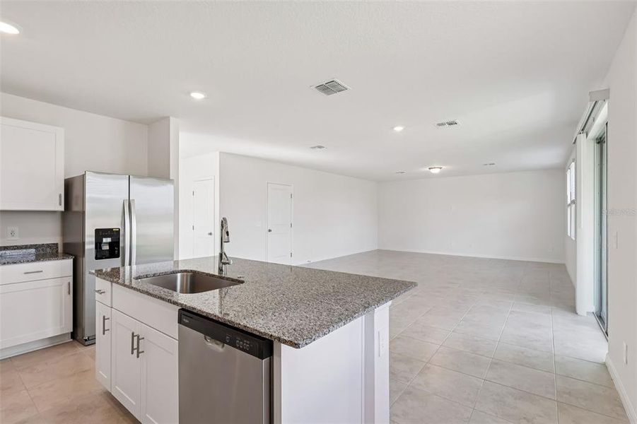 Furnished interior view inside a new home in Crosswinds - Signature Series, Haines City (Image 7).