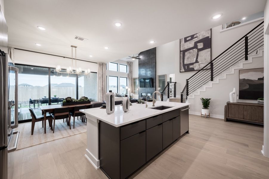 Representative furnished interior of a home built from the Barnhart by Tri Pointe Homes in Pecan Ridge, Fulshear (Image 13). Representative furnished interior of a home built from the Barnhart by Tri Pointe Homes in Pecan Ridge, Fulshear (Image 13).