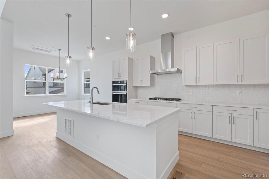 Large open kitchen Large open kitchen