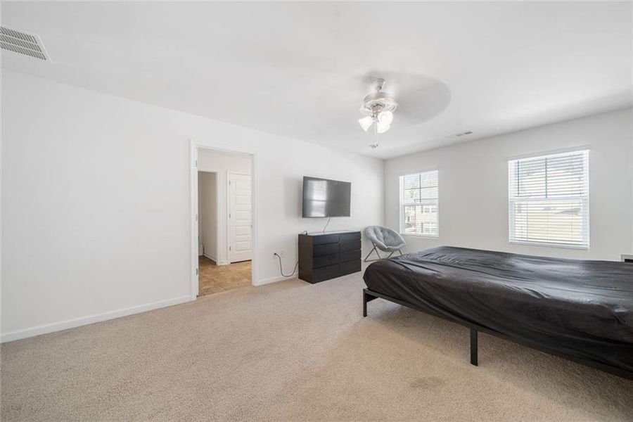 Furnished interior view inside a new home in Brooks Village, Dacula (Image 7).