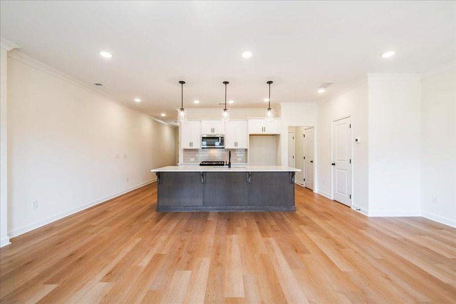Furnished interior view inside a new home in Cherokee Township, Acworth (Image 5).